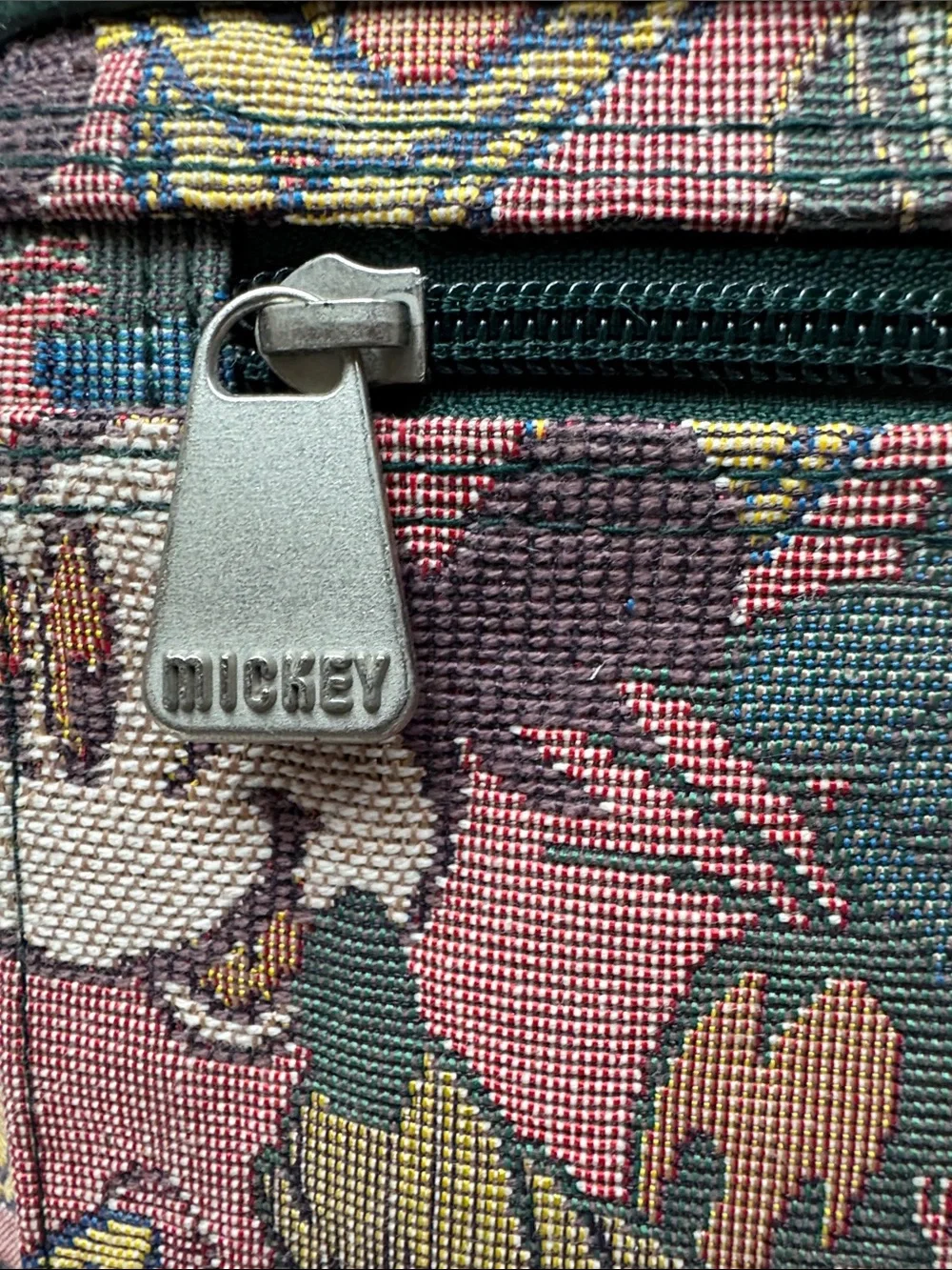 Disney Green Multi-Character Canvas Laptop Bag